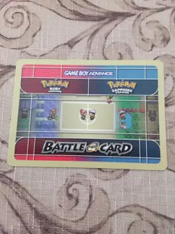 Pokemon Gameboy Advance Ruby Sapphire Swimmer Annie E Reader Card - Image 1