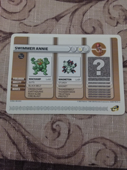 Pokemon Gameboy Advance Ruby Sapphire Swimmer Annie E Reader Card - Image 2