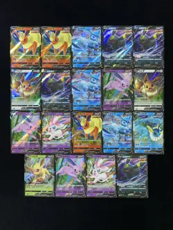 2025 Pokemon TCG S-Chinese Gem Pack Vol.2 Umbreon Eevee RR Holo Lot*19 JA75 - Image 1