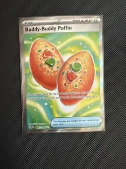 Pokemon TCG Buddy Buddy Poffin 167/132 Trainer Mega EVO - Image 1