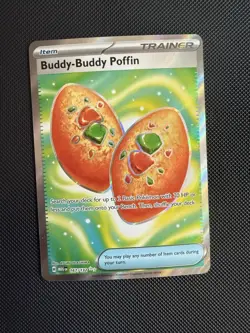 Pokemon TCG Buddy Buddy Poffin 167/132 Trainer Mega EVO - Image 2