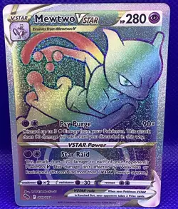 Mewtwo VSTAR (Secret) 079/078 Pokemon GO Holo - Image 1