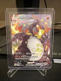 2021 Pokemon Shining Fates Shiny Vault Holo Charizard VMAX SV107/SV122 - Image 1