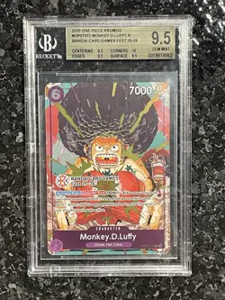Monkey.D.Luffy (BANDAI Card Games Fest 25-26) OP07-073 One Piece Promo BGS 9.5 - Image 1