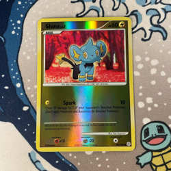 Shinx 98/130 Reverse Holo Diamond & Pearl Base Set Pokemon Card LP/NM - Image 1