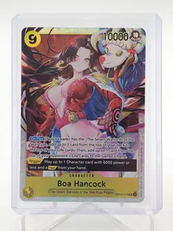 BOA HANCOCK 2026 ONE PIECE THE AZURE SEA’S SEVEN SUPER RARE OP14-112 SR Q3628 - Image 1