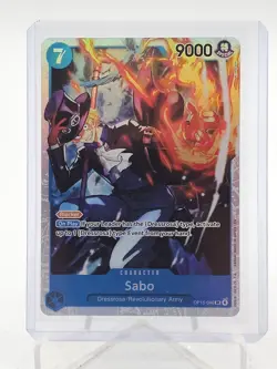 SABO 2026 ONE PIECE ADVENTURE ON KAMI’S ISLAND SUPER RARE OP15-046 SR Q3628 - Image 1