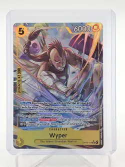 WYPER 2026 ONE PIECE ADVENTURE ON KAMI’S ISLAND SUPER RARE ALT OP15-114 Q3628 - Image 1