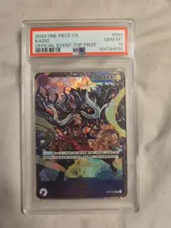 2024 One Piece Cs Kaido Official Event Top Prize OP01-094 - Image 1