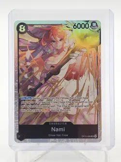 NAMI 2026 ONE PIECE ADVENTURE ON KAMI’S ISLAND SUPER RARE OP15-086 SR Q3628 - Image 1