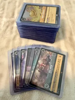 Disney Lorcana TCG Multiple Set Cold Foil Lot 42 Cards NM Uncommon + Rare - Image 1