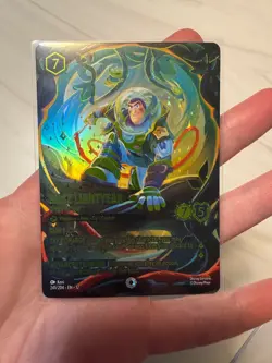 Buzz Lightyear - Jungle Ranger (Iconic) 241/204 Wilds Unknown Holo Lorcana TCG - Image 1