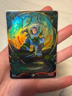 Buzz Lightyear - Jungle Ranger (Iconic) 241/204 Wilds Unknown Holo Lorcana TCG - Image 3