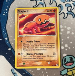 Trapinch 67/92 Non Holo EX Legend Maker Vintage Pokemon Card 2006 LP - Image 1