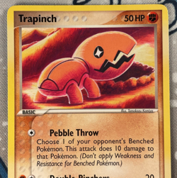 Trapinch 67/92 Non Holo EX Legend Maker Vintage Pokemon Card 2006 LP - Image 2