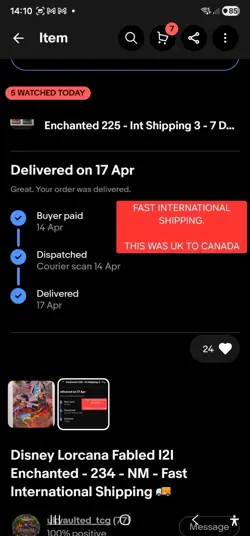 👽 Alien True Believer Enchanted 👽 229/204 Disney Lorcana Wilds Unknown Fast 🚚 - Image 3