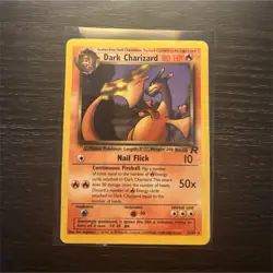 Pokemon Dark Charizard 80 HP Rare 1st Edition Team Rocket 21/82 Regular Card - Image 1