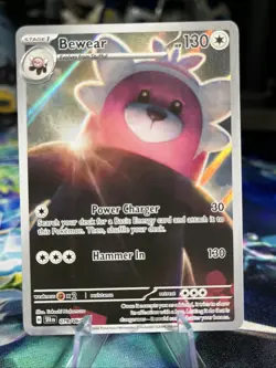 Pokemon TCG Bewear Illustration Rare Holo Card 079/064 Shrouded Fable - Image 1