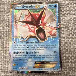 Pokemon TCG Gyarados EX Holo Dragon Card XY Set XY106 English 2016 Rare - Image 1