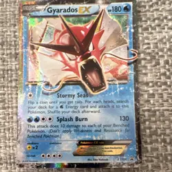 Pokemon TCG Gyarados EX Holo Dragon Card XY Set XY106 English 2016 Rare - Image 2
