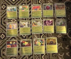 91x Pokemon Japanese 151 Poke Ball Reverse Holo Card Lot NO DUPLICATES - Image 2