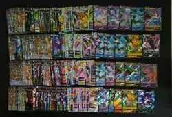 400 Lot Pokemon TCG Chinese Card RR RRR VMAX Mewtoo Umbreon Gengar A32 FI38 - Image 1