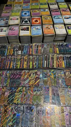 8,500 POKEMON CARDS - EX, HOLO, REVERSE HOLO, RARE, ETC… [read description] BULK - Image 1