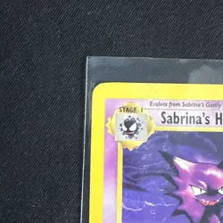 Sabrina's Haunter 58/132 WOTC Gym Heroes - Non-Holo Uncommon Pokemon Card MP - Image 2