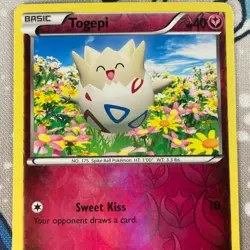 Togepi 43/108 Reverse Holo XY Roaring Skies Pokemon Card 2015 LP/MP - Image 2