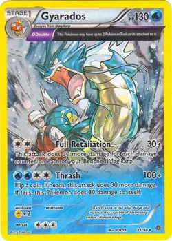 Gyarados - 21/98 (Cosmos Holo) Miscellaneous Cards & Products 021/098 NM - Image 1