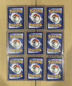 Pokemon First Partner Illustration 30th Collection Complete Promo Set 9 Cards - Image 2