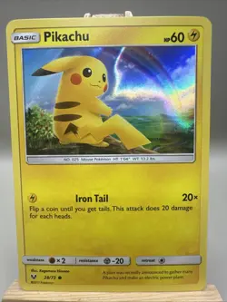 Pikachu - 28/73 - Holo Promo Rare Shining Legends Set - Pokemon Card - Image 1