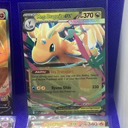 Pokemon 23 Card Lot- V/EX/Mega/full Art- Mewtwo-Lucario-Dragonite Mint! - Image 4