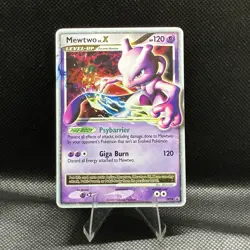 Mewtwo LV.X DP28 Diamond and Pearl Promo Holo Rare Pokemon Card - Image 1