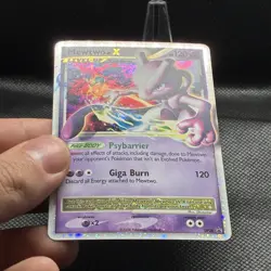 Mewtwo LV.X DP28 Diamond and Pearl Promo Holo Rare Pokemon Card - Image 2