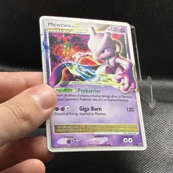 Mewtwo LV.X DP28 Diamond and Pearl Promo Holo Rare Pokemon Card - Image 3