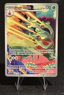 Hydrapple 188/182 Illustration Rare Destined Rivals Pokemon Card - Image 1