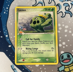 Cacnea 47/100 Non Holo EX Crystal Guardians Vintage Pokemon Card 2006 LP/NM - Image 1