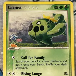 Cacnea 47/100 Non Holo EX Crystal Guardians Vintage Pokemon Card 2006 LP/NM - Image 2
