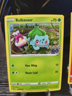Pokemon Card Bulbasaur Charmander Squirtle Pikachu Pokemon Go Promo Set NM - Image 2
