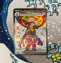 Toxtricity ex 227/182 Ultra Rare Scarlet & Violet Paradox Rift Pokemon Card NM - Image 1