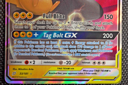 2019 Pikachu & Zekrom GX 33/181 Tag Team Team Up Pokemon TCG Trading Card Game - Image 4
