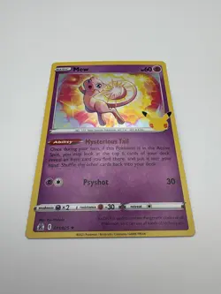 Mew Celebrations Holo Rare Card #011/025 Lightly Played - Image 2