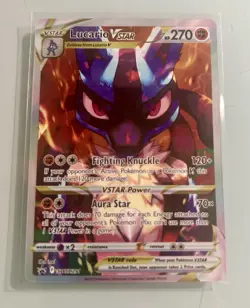 LUCARIO VSTAR HOLO SWSH291 CROWN ZENITH - SWSH: Sword & Shield Promo Cards (C) - Image 1