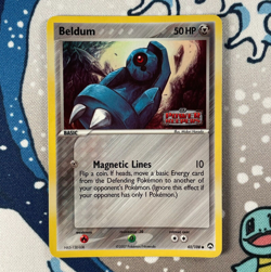 Beldum 45/108 Reverse Holo Common EX Power Keepers Set Pokemon Card 2007 NM - Image 1