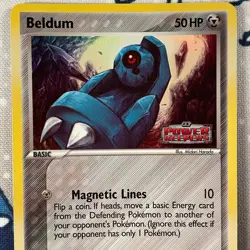 Beldum 45/108 Reverse Holo Common EX Power Keepers Set Pokemon Card 2007 NM - Image 2
