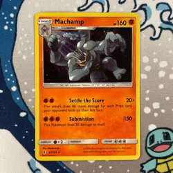 Machamp 65/145 Cosmos Holo Rare Promo Sun & Moon Pokemon Card 2017 NM - Image 1