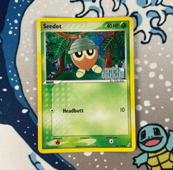 Seedot 60/100 Reverse Holo Ex Crystal Guardians Set Stamped Pokemon Card NM - Image 1