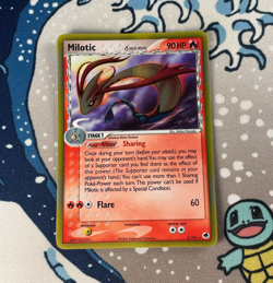 Milotic 5/101 (Delta Species) Holo Rare EX Dragon Frontiers Pokemon Card NM/LP - Image 1