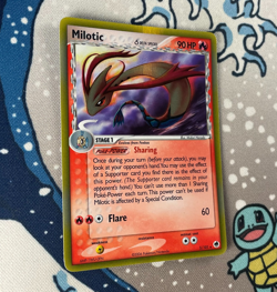 Milotic 5/101 (Delta Species) Holo Rare EX Dragon Frontiers Pokemon Card NM/LP - Image 3